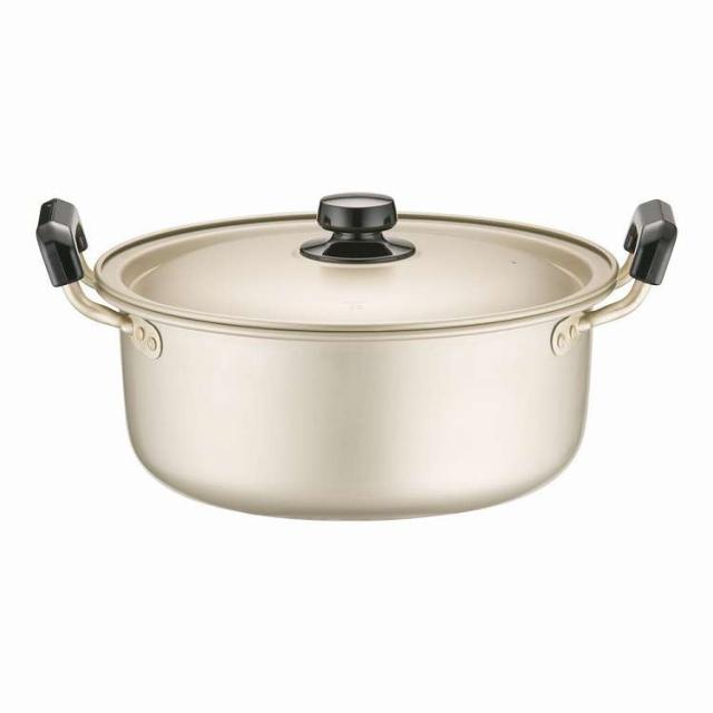 アカオ しゅう酸 実用鍋(硬質) 28cm(代引不可)【送料無料】