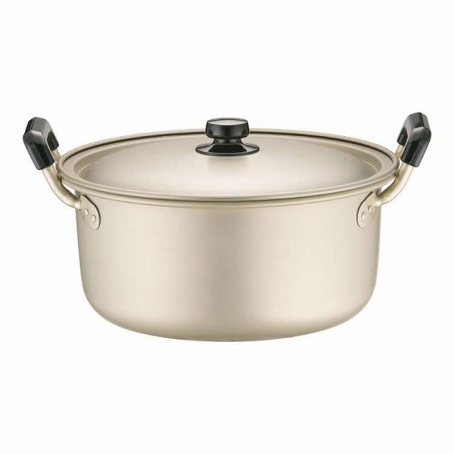 アカオ しゅう酸 実用鍋(硬質) 33cm(代引不可)【送料無料】
