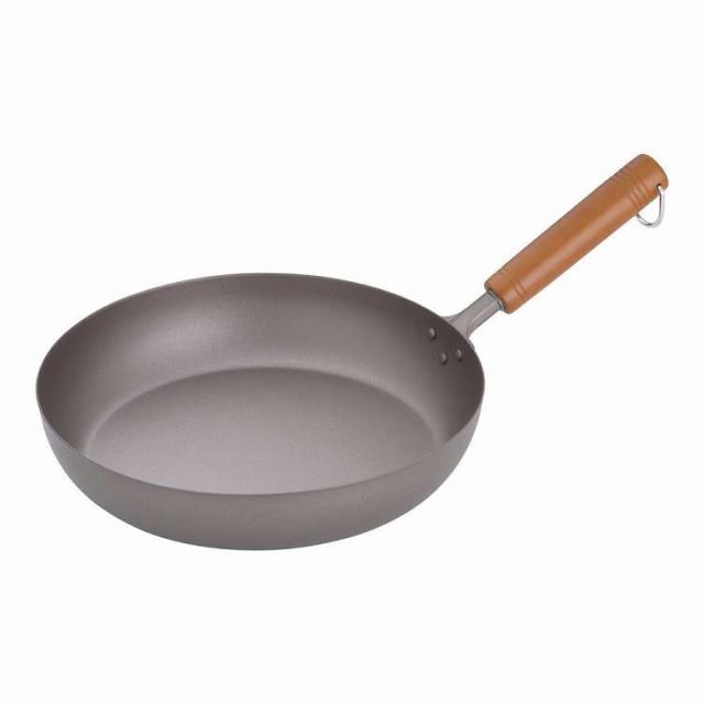 純チタン 木柄フライパン 28cm(代引不可)【送料無料】 14,880円