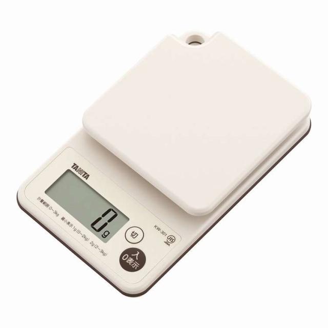タニタ デジタルクッキングスケール KW-301 アイボリー(代引不可)【送料無料】 4,439円
