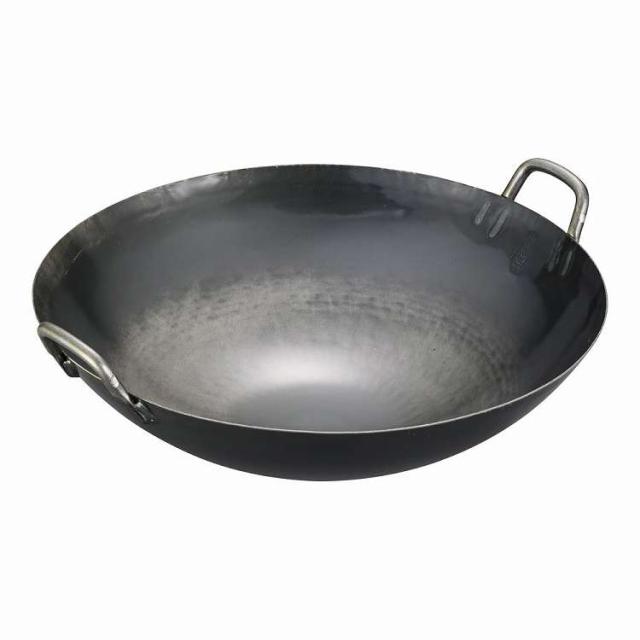 山田 鉄 打出広東鍋 36cm(代引不可)【送料無料】