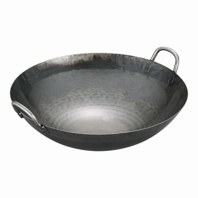山田 鉄 打出広東鍋 39cm(代引不可)【送料無料】