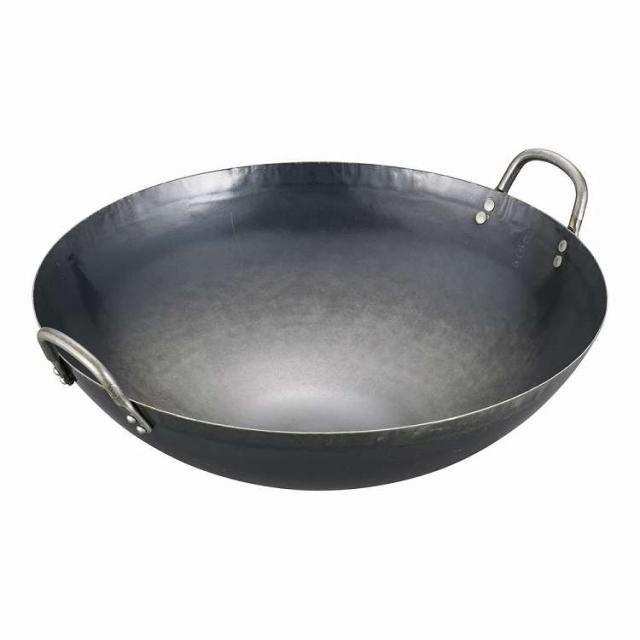 山田 鉄 打出四川鍋 39cm(代引不可)【送料無料】