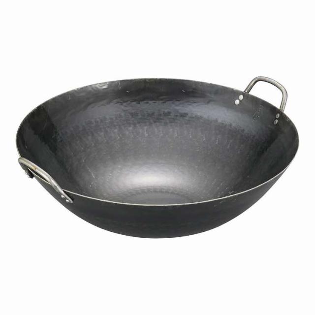 山田 鉄 打出中華鍋 48cm(代引不可)【送料無料】