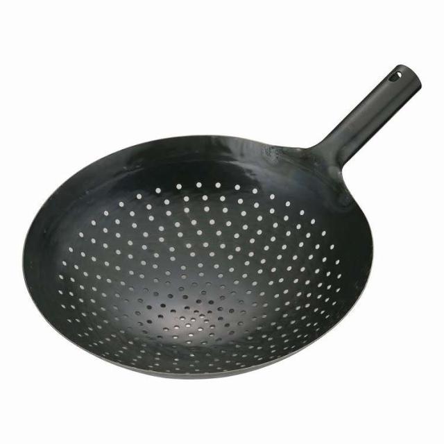 山田 鉄 穴明ザーレン鍋 33cm(代引不可)【送料無料】