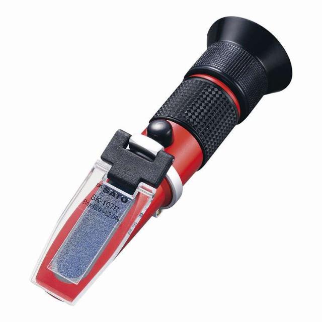 手持屈折計(自動温度補正付) SK-107R(代引不可)【送料無料】