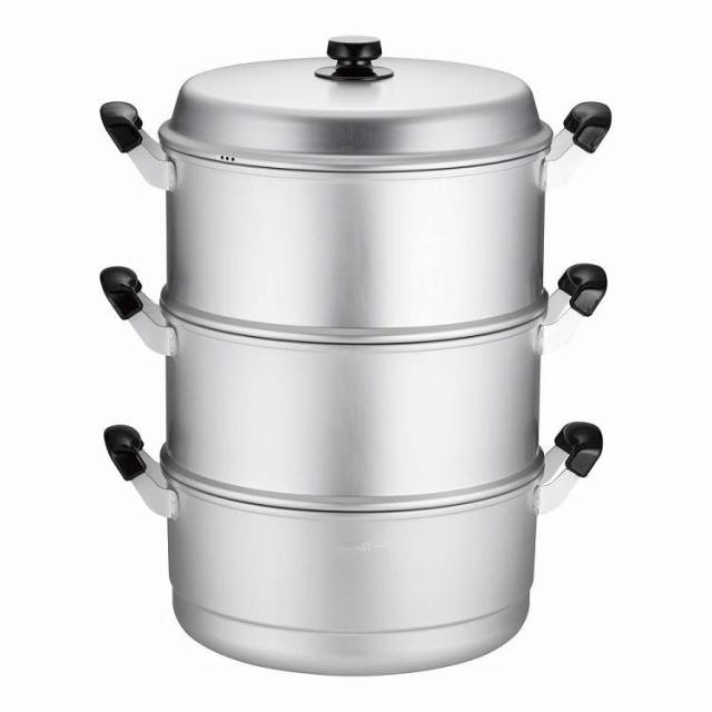 アルマイト スチームクッカー 33cm 二重(代引不可)【送料無料】 21,823円