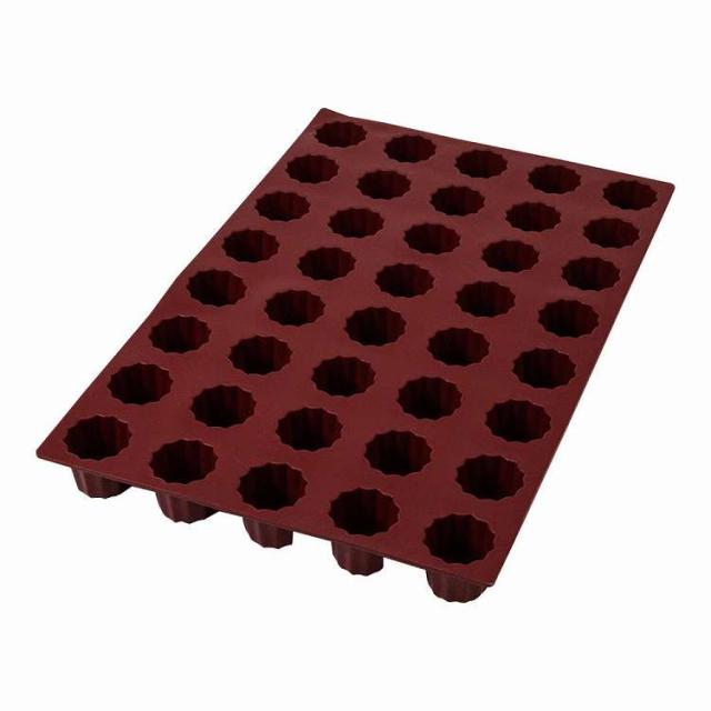 マエ シリコン型 カヌレ 40取 004306-4060(代引不可)【送料無料】