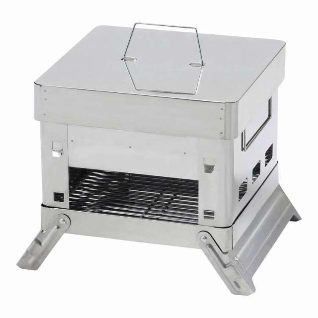 蓋付き折りたたみバーベキューコンロ OCB-32(代引不可)【送料無料】