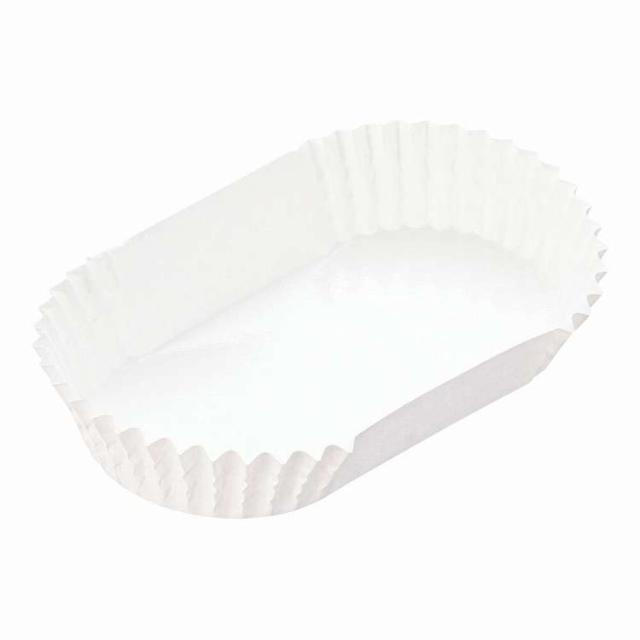 ペットカップ小判・深白無地(500枚入) PTK12065-W(代引不可)【送料無料】