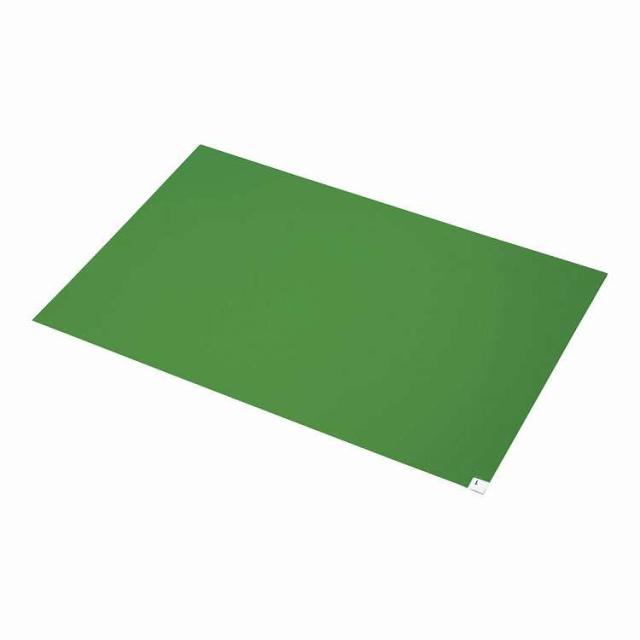 エコノミー粘着マット(10シート入) 600×900 緑(代引不可)【送料無料】