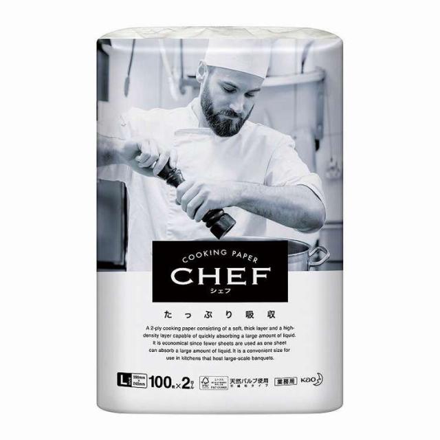 花王 CHEF たっぷり吸収 L(12ロール入)(代引不可)【送料無料】