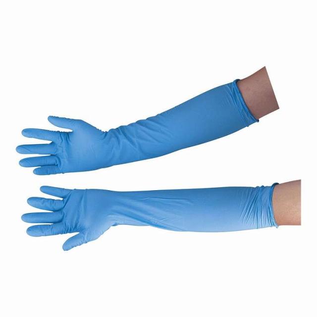 ニトリーノロング500ブルー(50枚入) L(代引不可)【送料無料】