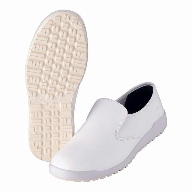 ノンスリップスニーカー・ハイグリップ H-100C 白 26.5cm(代引不可)【送料無料】