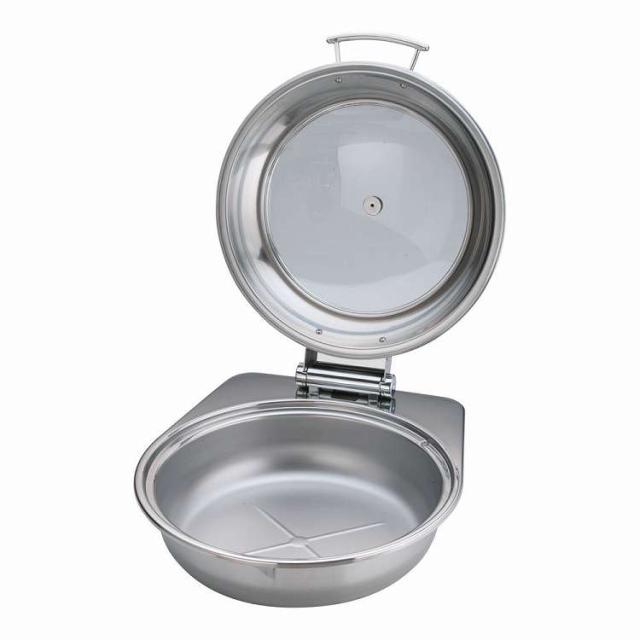 KINGO IH丸チェーフィング FP無 ガラスカバー式 大 A6711(代引不可)【送料無料】