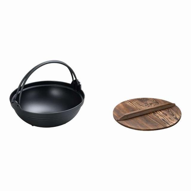 SAやまと鍋(アルミ製) 30cm(段付)(代引不可)【送料無料】