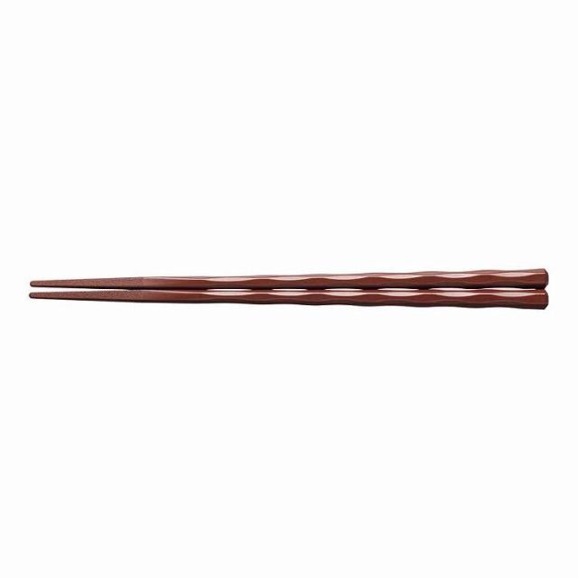 福井クラフト PBTうず彫箸(10膳入) 溜 90030732 RHSE901【送料無料