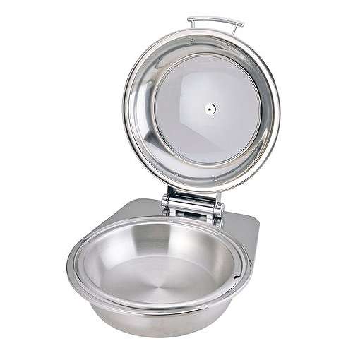 KINGO窓付きカバー式丸チェーフィング 小D105—S用 ガラスカバー(代引不可)【送料無料】