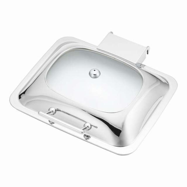 KINGO角チェーフィングディッシュ D106-S・T用ガラスカバー(代引不可)【送料無料】