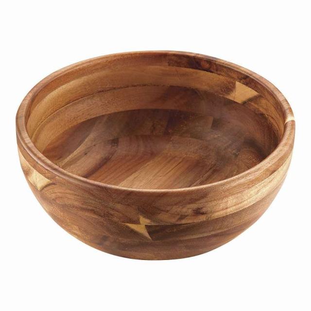 アカシア ラウンドボウル 24cm(代引不可)【送料無料】