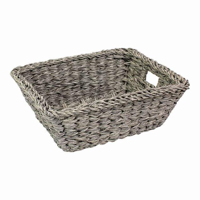 樹脂ウォーターヒヤシンスマルチバスケット 小 アッシュグレー(代引不可)【送料無料】