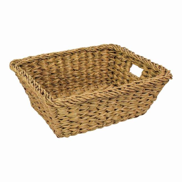 樹脂ウォーターヒヤシンスマルチバスケット 大 キャラメル(代引不可)【送料無料】