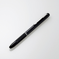 [ELECOM(エレコム)] スレートPC用タッチペン/大/ブラック P-TPALBK(代引き不可) P30May15【送料無料】