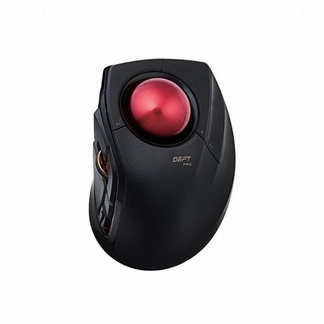 エレコム トラックボールマウス 3年保証 8ボタン 人差し指 チルトホイール Bluetooth ブラック(黒) M-DPT1MRBK(代引不可)【送料無料】