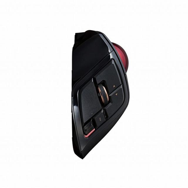 エレコム トラックボールマウス 3年保証 8ボタン 人差し指 チルトホイール Bluetooth ブラック(黒) M-DPT1MRBK(代引不可)【送料無料】