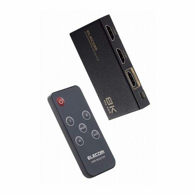 HDMI 切替器 2入力1出力 8K 60Hz 4K 120Hz HDMI2.1 手動 / 自動