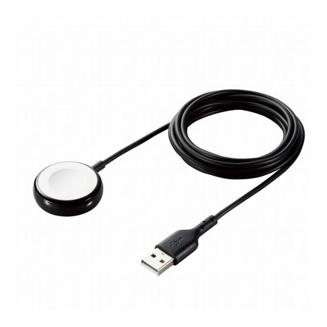 ELECOM Apple Watch ( アップルウォッチ ) 充電器 ケーブル USB-A 2m 高耐久 Apple正規認証品 series SE 7 6 5 4 3 2 1 対応 ブラック エレコム MPA-AWAS20BK(代引不可)【メール便配送】【送料無料】 5,200円