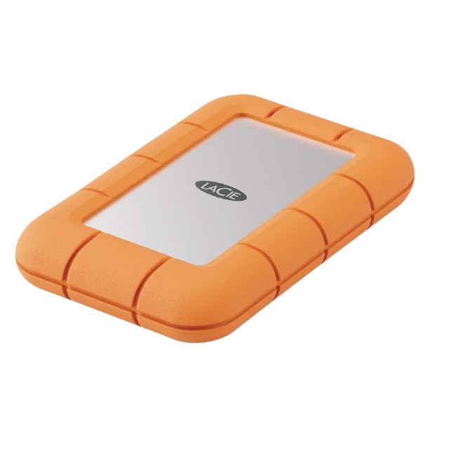 LaCie ( ラシー ) Rugged mini SSD 外付け 1TB ポータブル USB3.2 USB Type-C×1 読み取り最大2000MB/s 耐衝撃 コンパクト IP54設計 日本