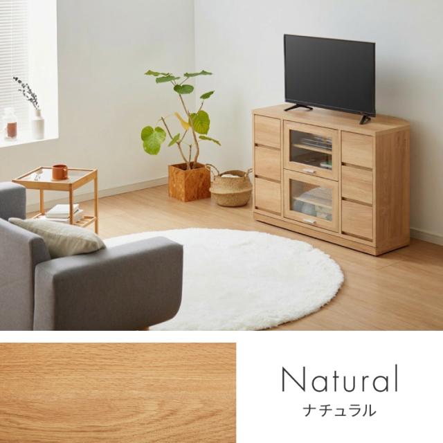 ガラス扉 左右にスウィングできるテレビ台 日本製 完成品 テレビ台 テレビボード コーナー 100cm 大型テレビ コーナーテレビ台 コーナータイプ コーナー設置 49V対応 隠しキャスター【送料無料】_17
