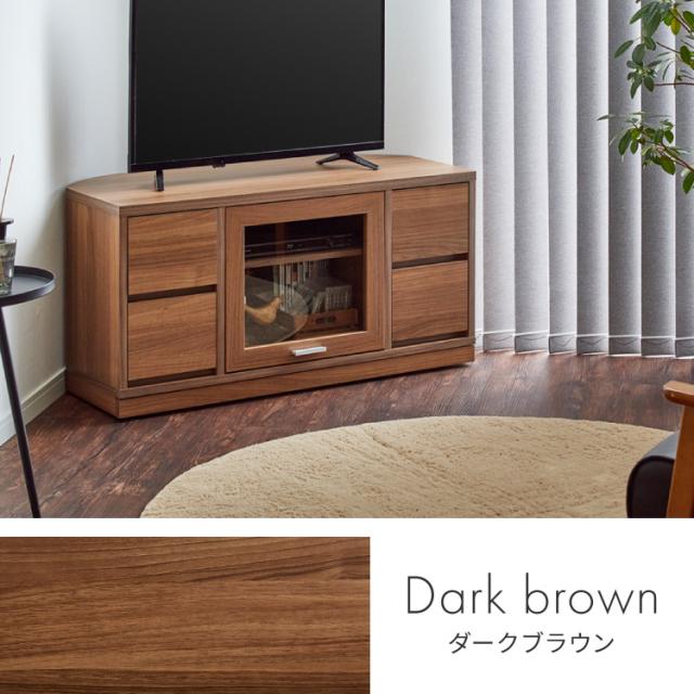 ガラス扉 左右にスウィングできるテレビ台 日本製 完成品 テレビ台 テレビボード コーナー 100cm 大型テレビ コーナーテレビ台 コーナータイプ コーナー設置 49V対応 隠しキャスター【送料無料】_18
