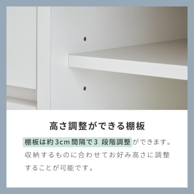 ガラス扉 左右にスウィングできるコーナーテレビ台 ハイタイプ 100cm 50インチ対応 日本製 完成品 テレビ台 テレビボード コーナー 大型テレビ コーナーテレビ台 隠しキャスター【送料無料】_6