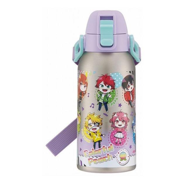 カラフルピーチ25 スケーター ダイレクトボトル 水筒 600ml 保冷専用