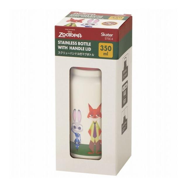 ディズニー ズートピア ステンレス水筒 350ml 水筒 ワッペン 保冷保温