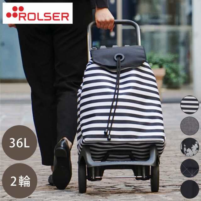 ROLSER ロルサー ショッピングカート 4輪 エコバック ストライプ