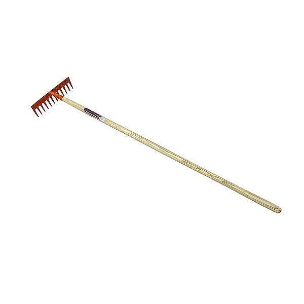 福井 OWL #830 スチールレーキ 12本爪 赤頭【送料無料】の通販は