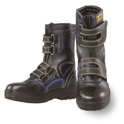 おたふく手袋 安全シューズ静電半長靴マジックタイプ JW-773(代引不可)【送料無料】の通販は