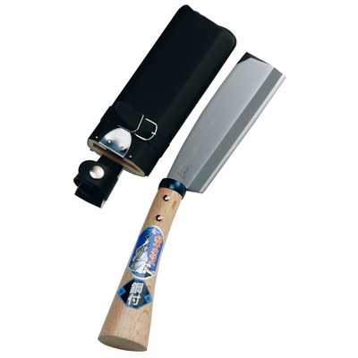 浅野木工 手打鋼付サヤ付鉈150mm #07010(代引不可)【送料無料】の通販は 8,630円