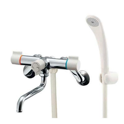 カクダイ カクダイ139-016Kシャワ2ハンドル混合栓一時止水 #139-016K(代引不可)【送料無料】の通販は 22,920円