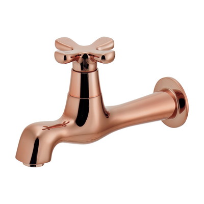 カクダイ 横水栓 カッパーブラウン 702-000-BR(代引不可)【送料無料】の通販は