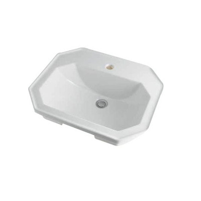 カクダイ カクダイ DU-0476580000 角型洗面器/1ホール #DU-0476580000(代引不可)【送料無料】の通販は