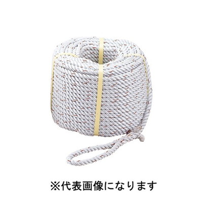 株式会社マーベル ナイロンロープ三ッ打ち(電動ウインチ用) R-1203N(代引不可)【送料無料】の通販は 19,670円