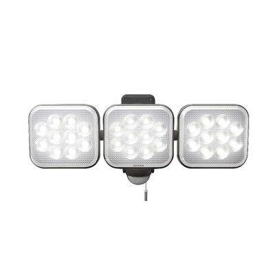 ムサシ ライテックス LED-AC3042 14Wx3灯 LEDセンサーライト(代引不可)【送料無料】
