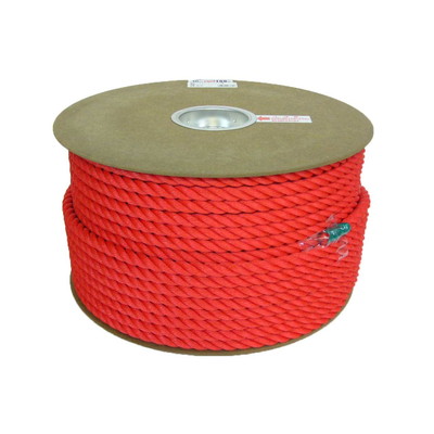 ユタカメイク ユタカ RE-61レッド PEカラーロープドラム 12X100m(代引不可)【送料無料】の通販は