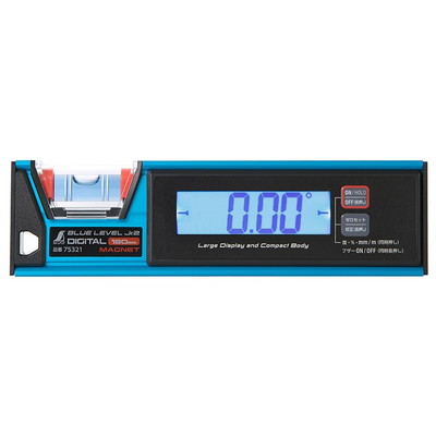 シンワ測定 シンワ75321 ブルーレベルJr2 デジタル180マグネット #75321(代引不可)【送料無料】の通販は
