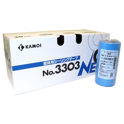 カモ井加工紙 躯体用マスキングテープ No.3303NEO 30mm×18m 40巻入 #170021(代引不可)【送料無料】の通販は