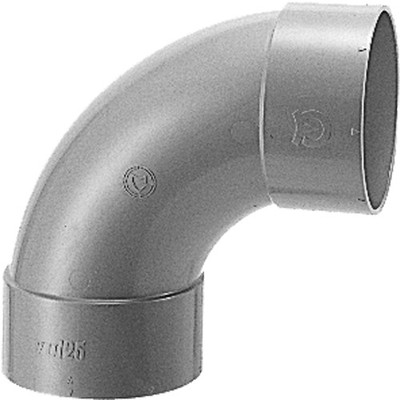 前澤化成工業 前澤 VULL200 VU継手 VU90゜大曲エルボ(代引不可)【送料無料】の通販は